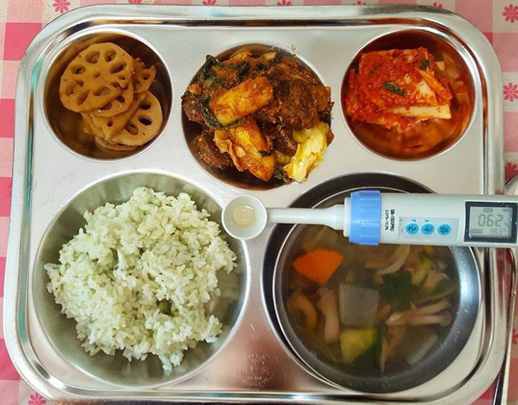 Almuerzo escolar en Corea del Sur