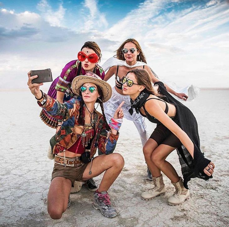 Selfie, 25 mejores fotos de burning man el festival más loco del