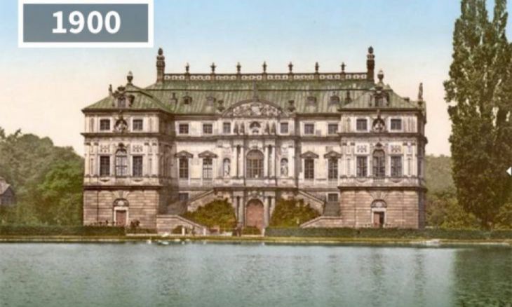 Palais Im Großen Garten Drezno, Niemcy, 1900 