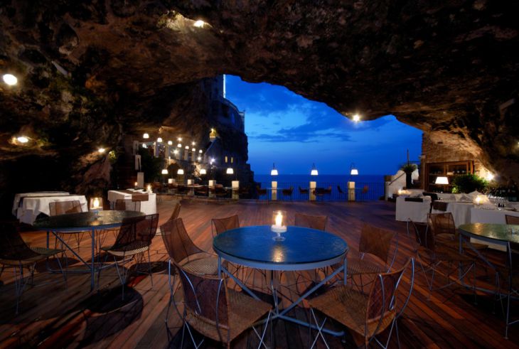 Hotel Ristorante Grotta Palazzese Polignano Mare, Italia
