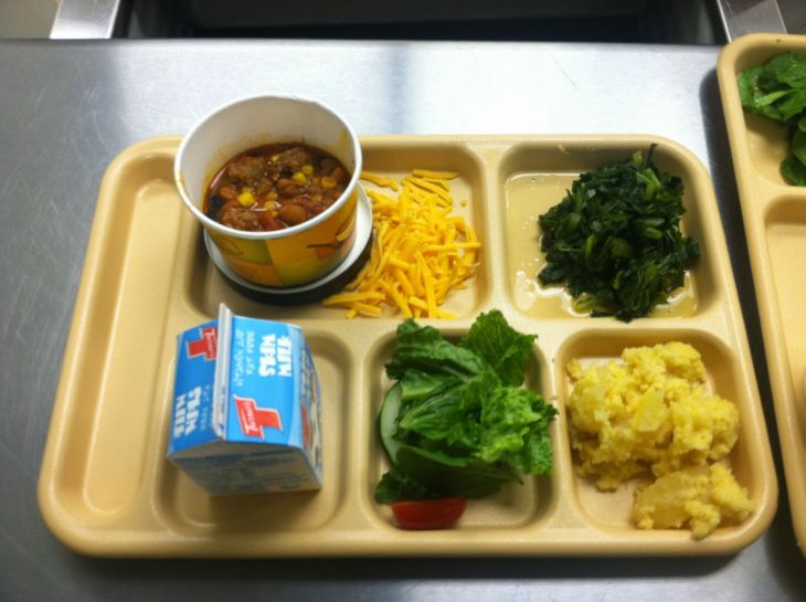 School lunch in the USA