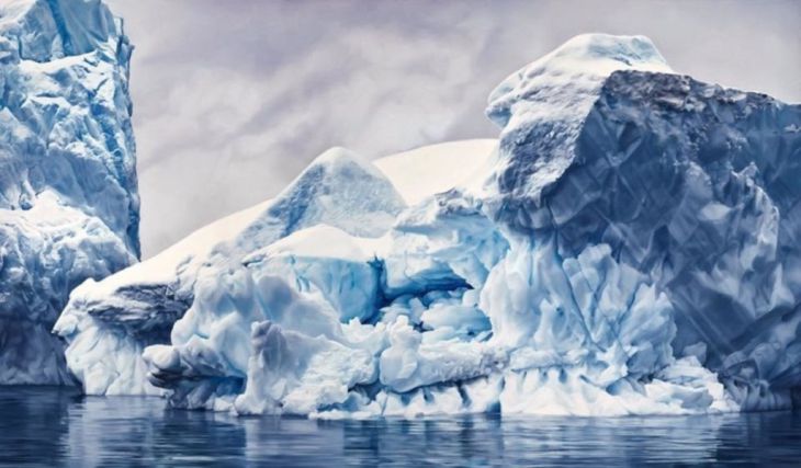 La bahía de la ballena, Antártida, No.4 por Zaria Forman