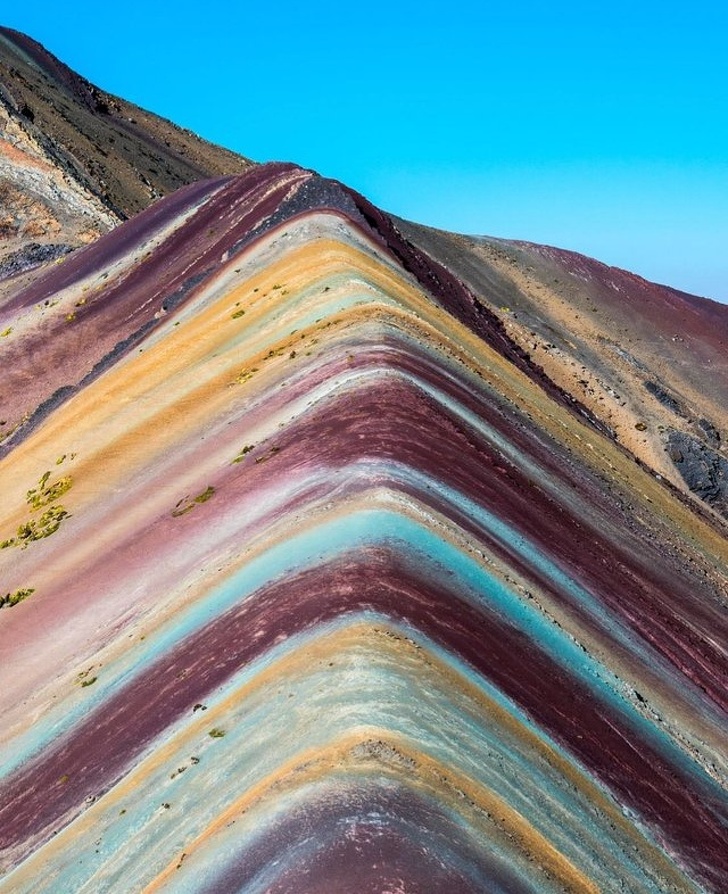 La Montaña Arcoíris en Perú