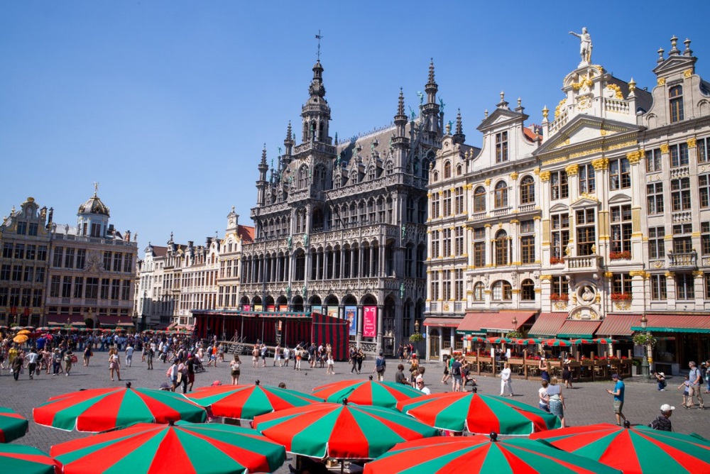 Η μεγάλη πλατεία στο Βέλγιο, στις Βρυξέλλες