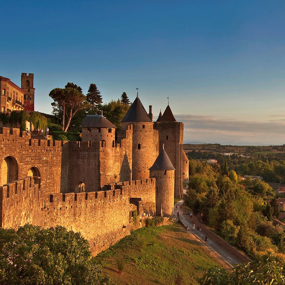 La città medioevale di Carcassonne