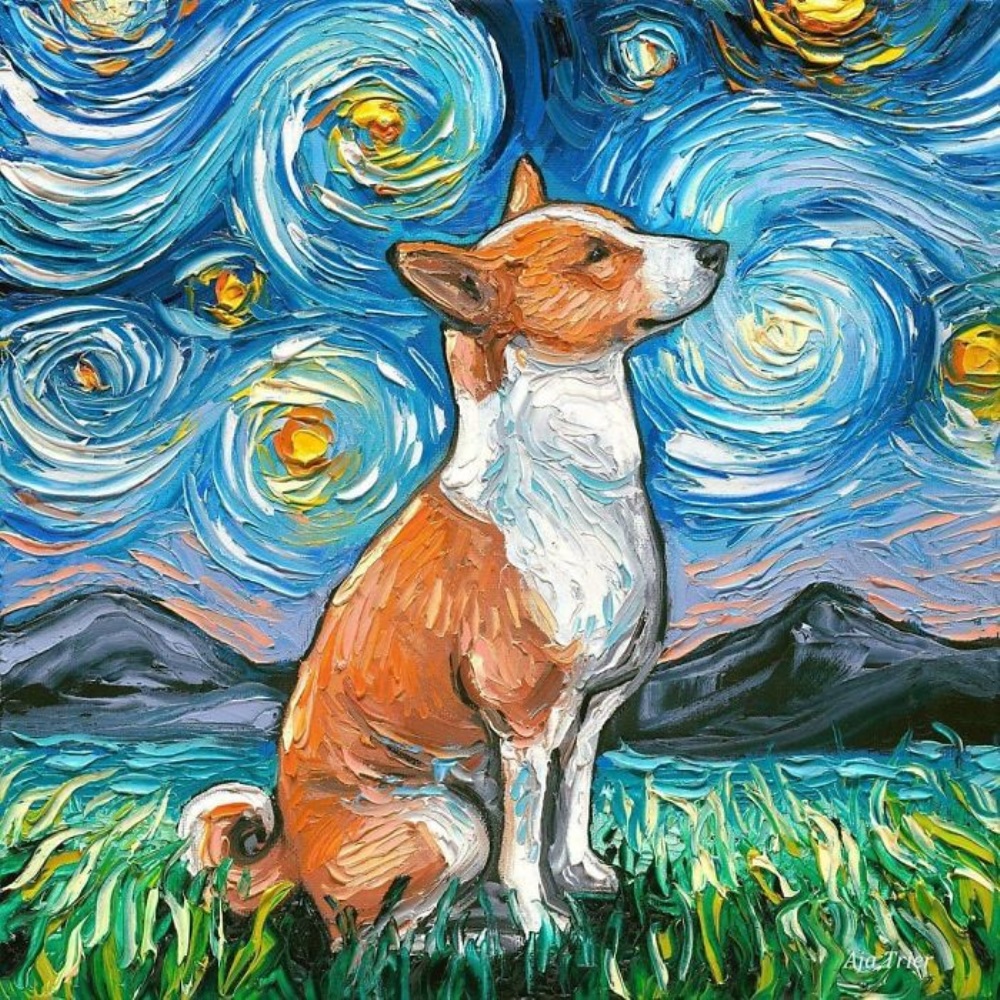 Cachorro pintado