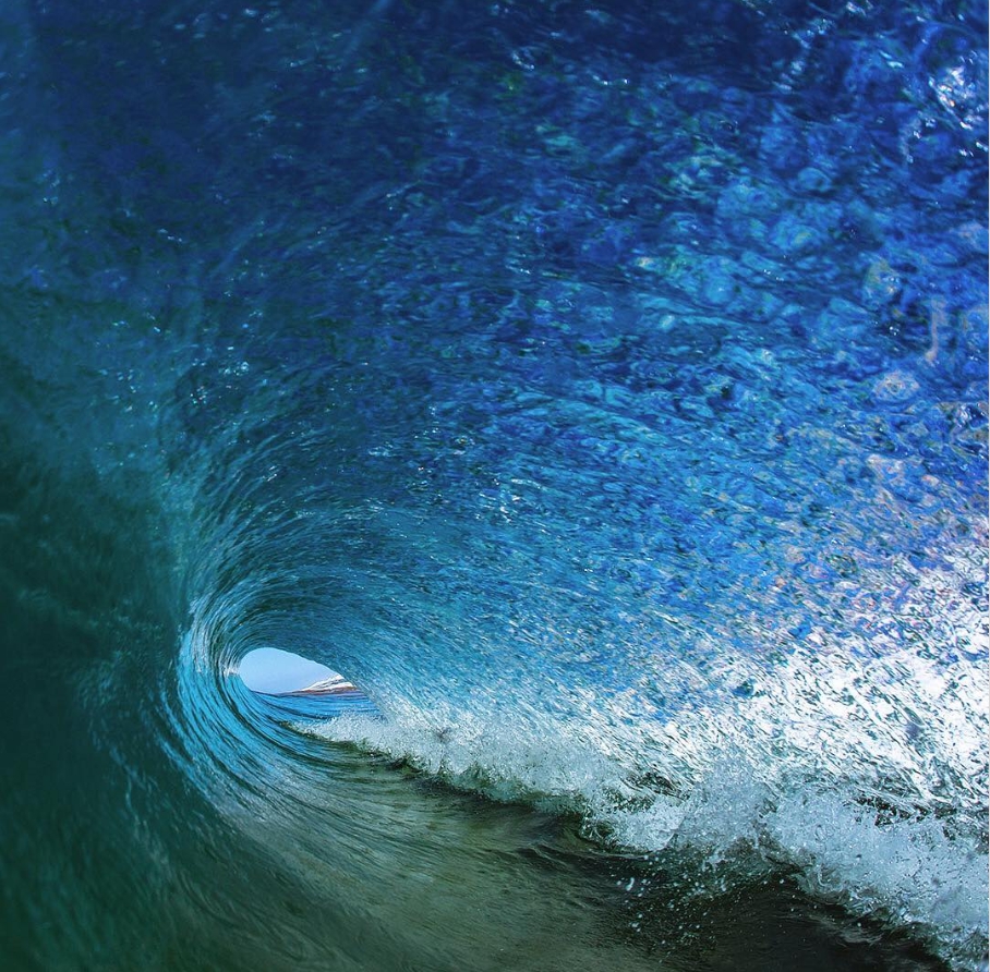 Esto es lo que aprecian los surfistas cuando están bajo una ola