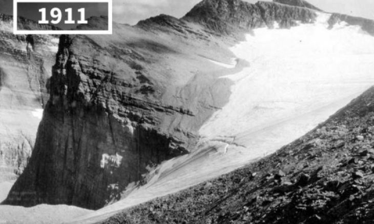 Glaciar Chaney, EE.UU., 1911