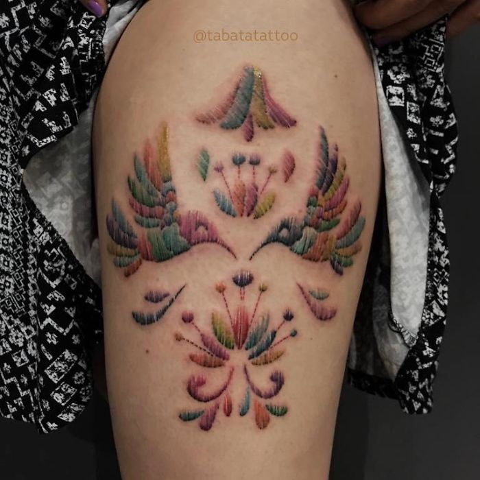 Tatuaje - hermoso patrón
