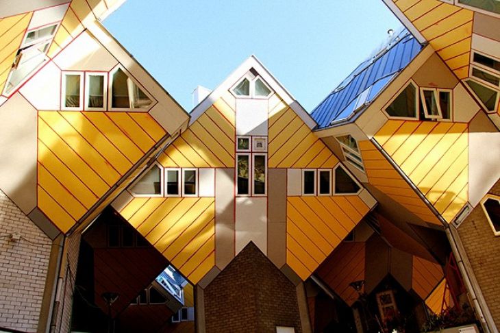Sześcienny dom w Rotterdamie
