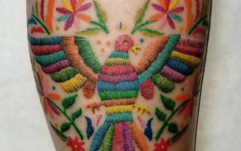 Evidentemente, as tatuagens de bordado são algo e são mais legais do que parecem (30 fotos)