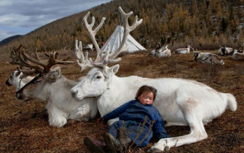 A Photographer travels to a lost Mongolian tribe and captures the most incredible photos of their life and culture