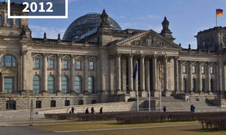 Palácio do Reichstag, 2012
