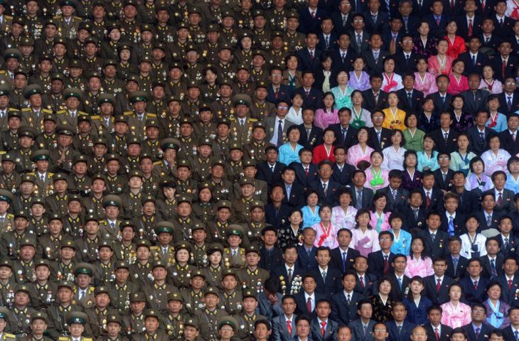 Sărbătorirea celei de-a 100-a aniversări de la naşterea lui Kim ÎI Sung, fondatorul Coreei de Nord
