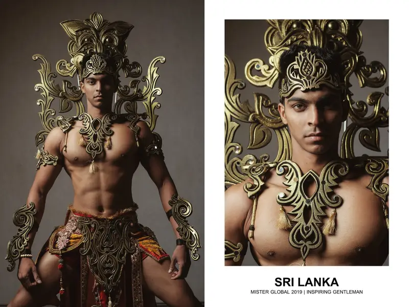 Homem do Sri Lanka