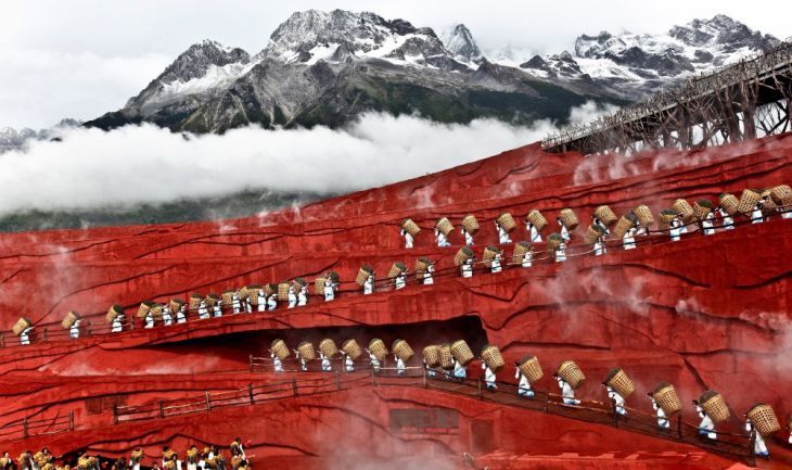 Minas del tesoro en China