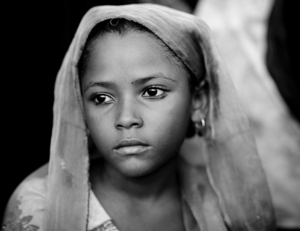 Esta chica de Lamu, Kenia
