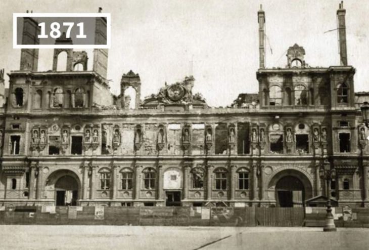 Hôtel De Ville, França, 1871