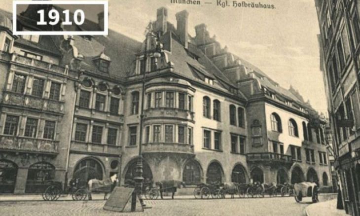 Hofbräuhaus München, Alemania, 1910
