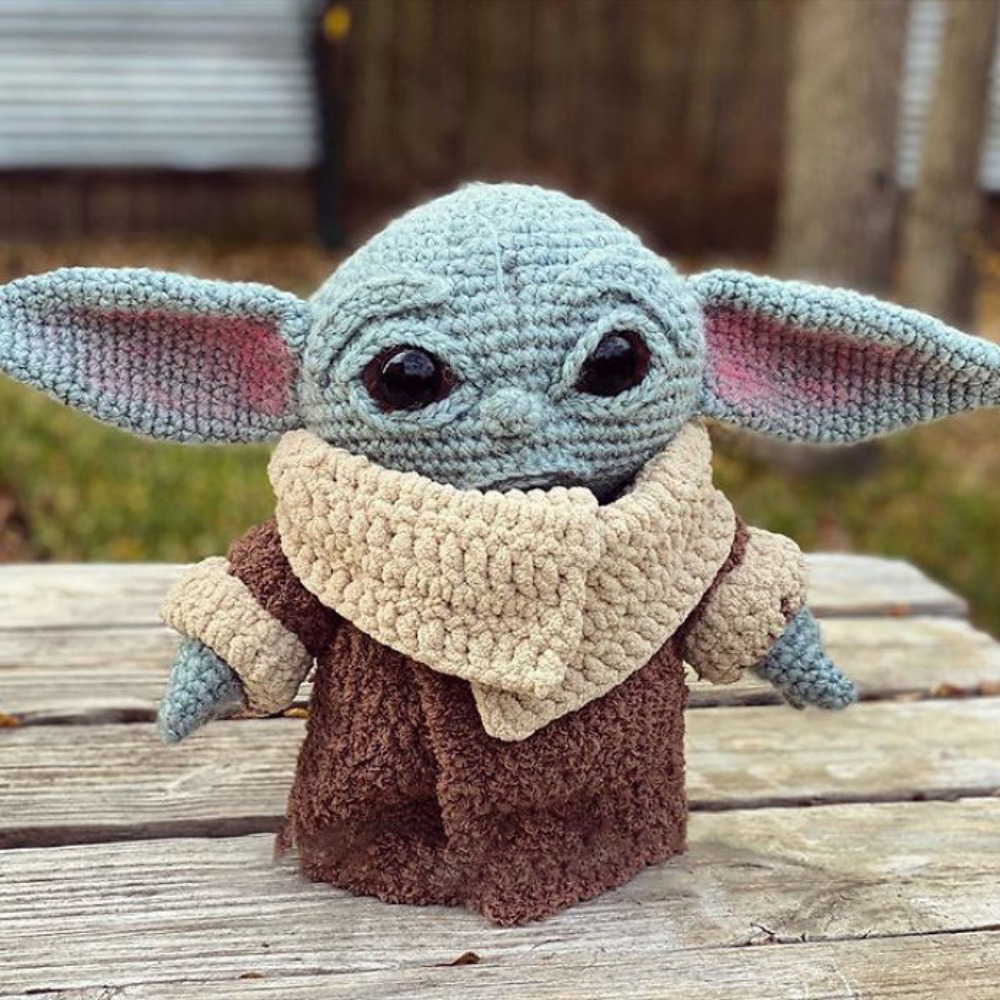 Κέντημα Baby Yoda