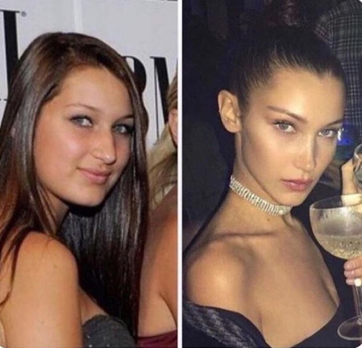 Instagram and Reality - Bella Hadid