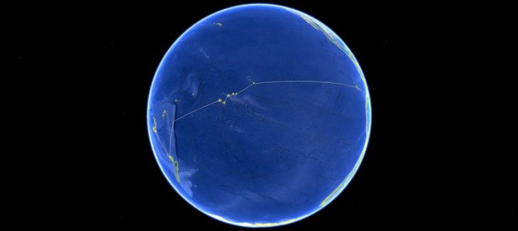 Astfel arată Pământul dintr-o perspectivă necunoscută— aceea a Oceanului Indian.