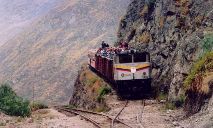 Calea ferată "Nasul diavolului", Ecuador
