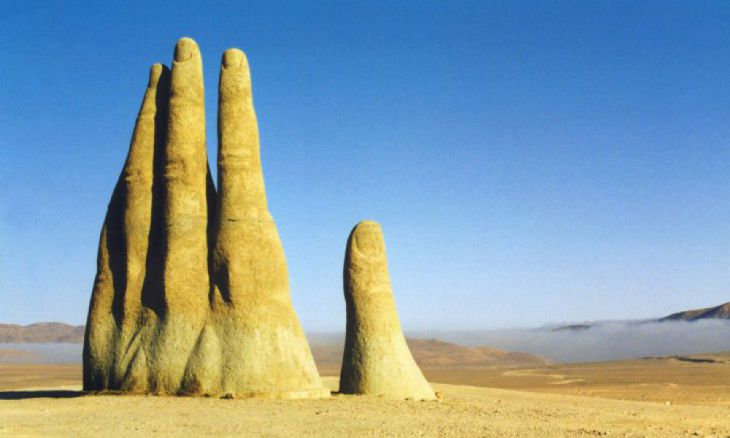 Mão do Deserto, Chile