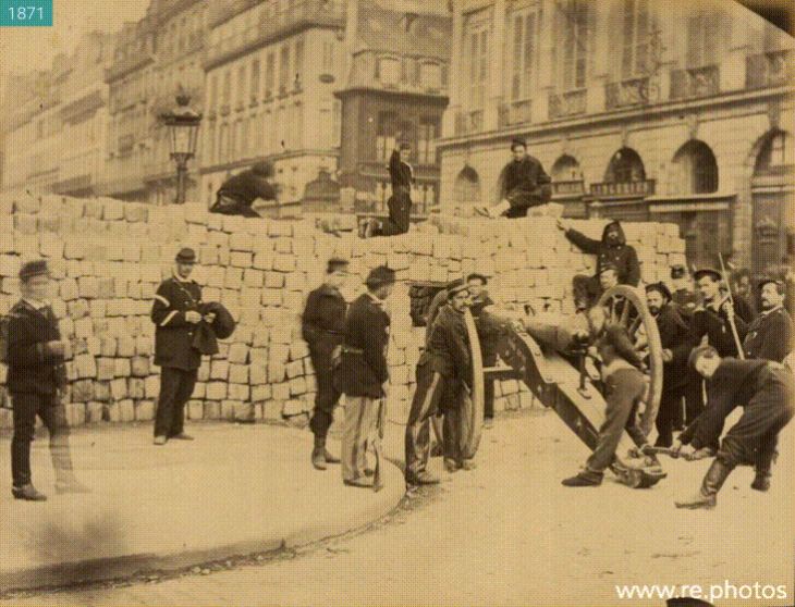 Rue De La Paix, Paris, 1871