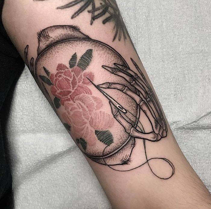 Tatuaje - patrón inusual