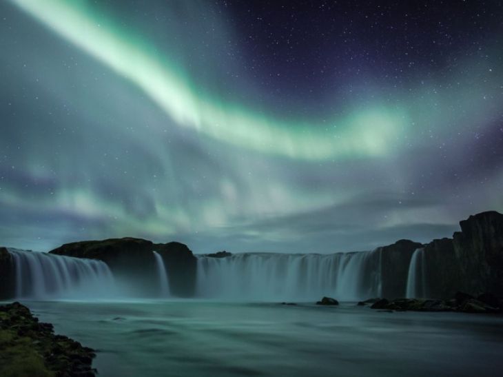 Waterfall, Islândia