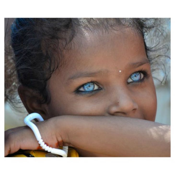 Girl with beautiful eyes