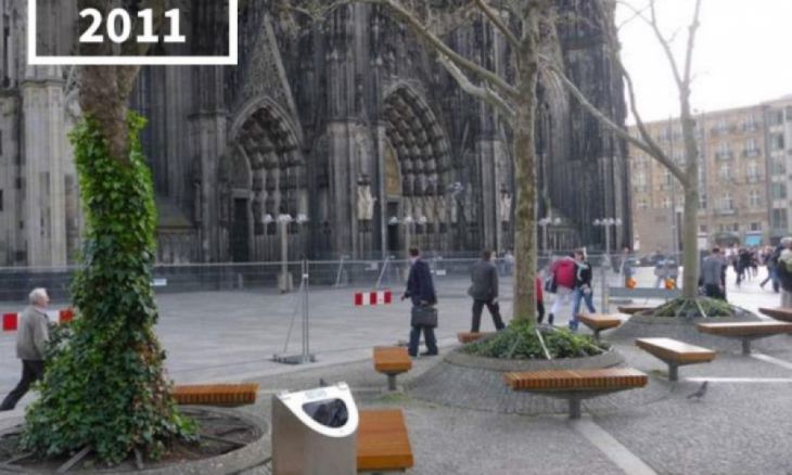 Köln Domplatte, Γερμανία, 2011