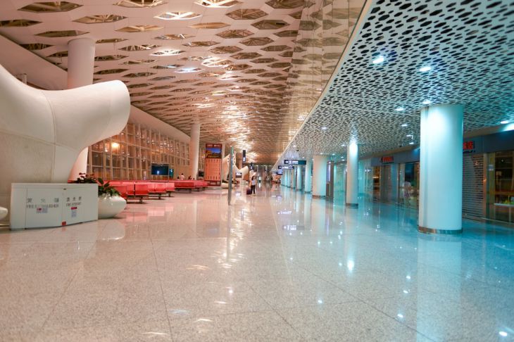 Salões no Aeroporto Internacional de Shenzhen Bao'an