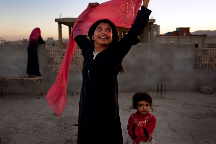 Yemeni after her divorce