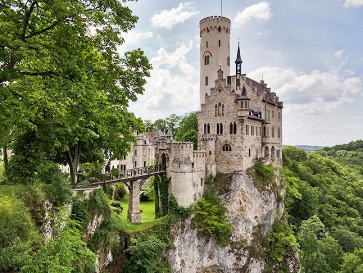 Zamek Lichtenstein, Niemcy