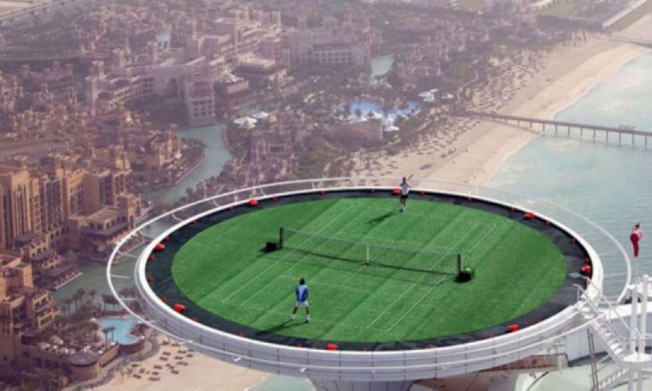 Τένις σε έναν ουρανοξύστη