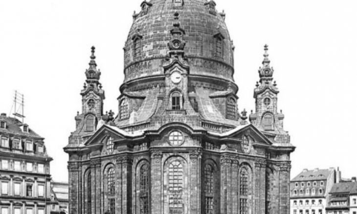 Frauenkirche Dresden, Dresda, Germania, 1897