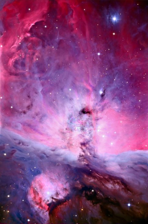 Pozele cu rezoluţia cea mai ridicată făcute Nebulei Orion cu ajutorul unui telescop.