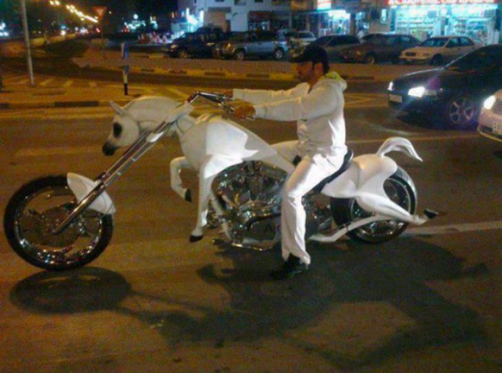 Motocykl koń