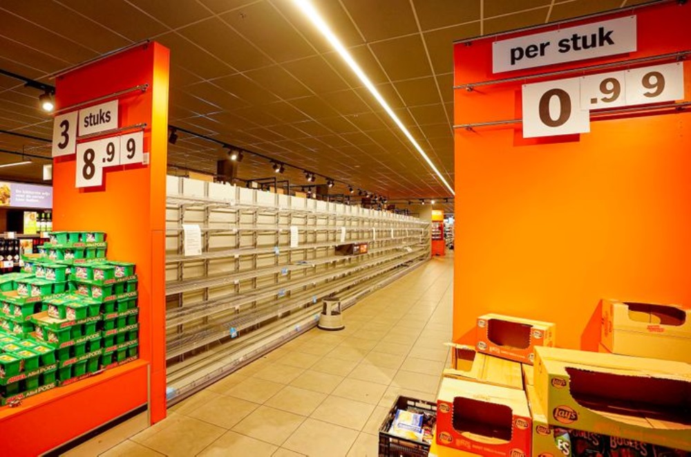 O supermercado nos EUA durante uma pandemia