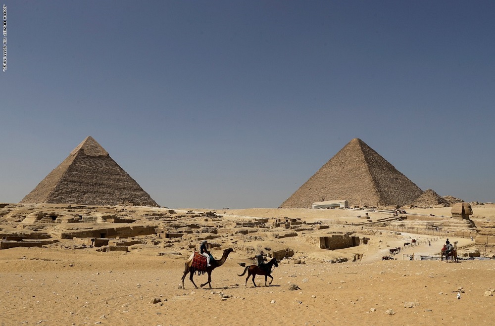 Οι Αιγυπτιακές πυραμίδες στη Γκίζα