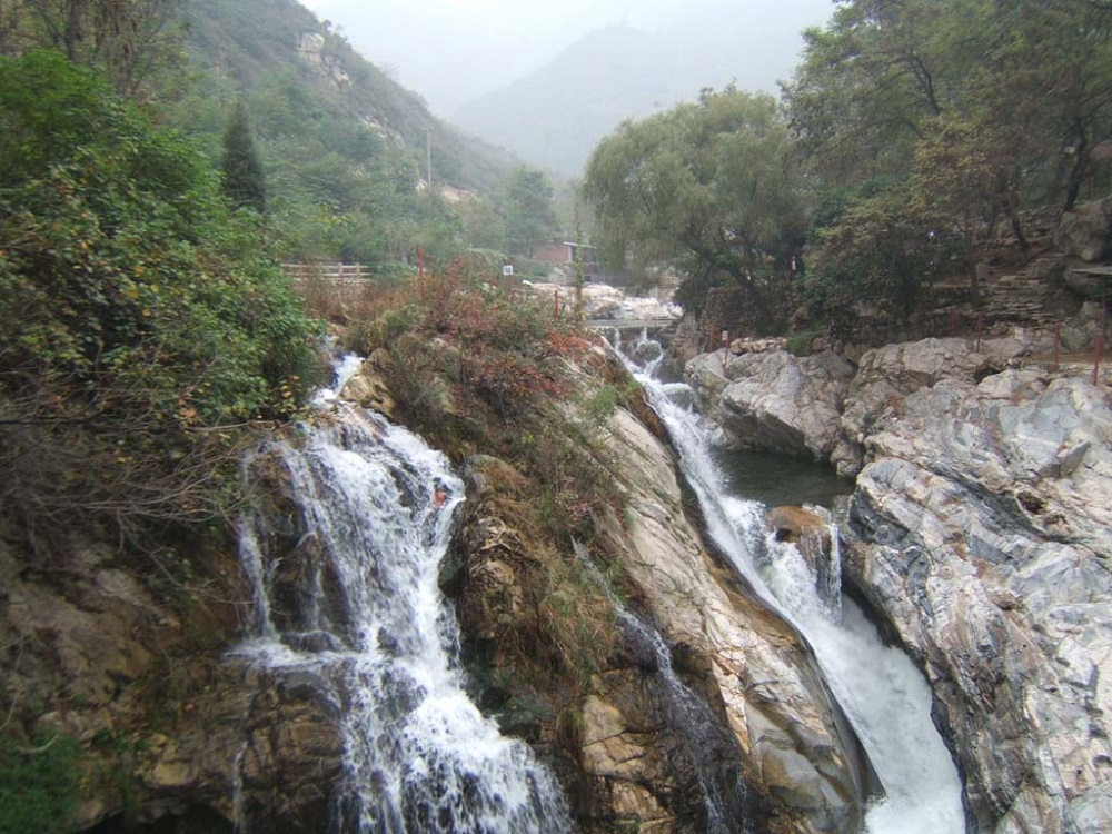 La cascada de Gaoguan, China
