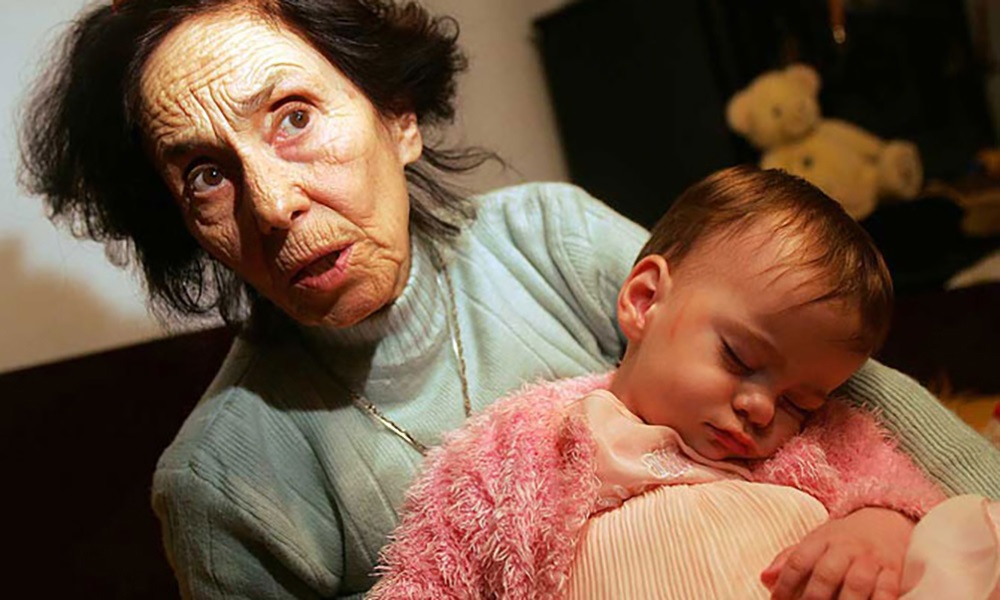 Kvinna vid 66 år födde ett barn