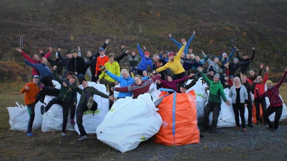 40 norweskich uczniów z liceum ludowego z Alty