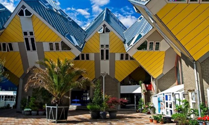 Τα κυβικά σπίτια του Ρότερνταμ, Ολλανδία