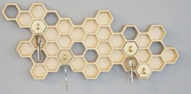 Stojak na klucze dla pszczół