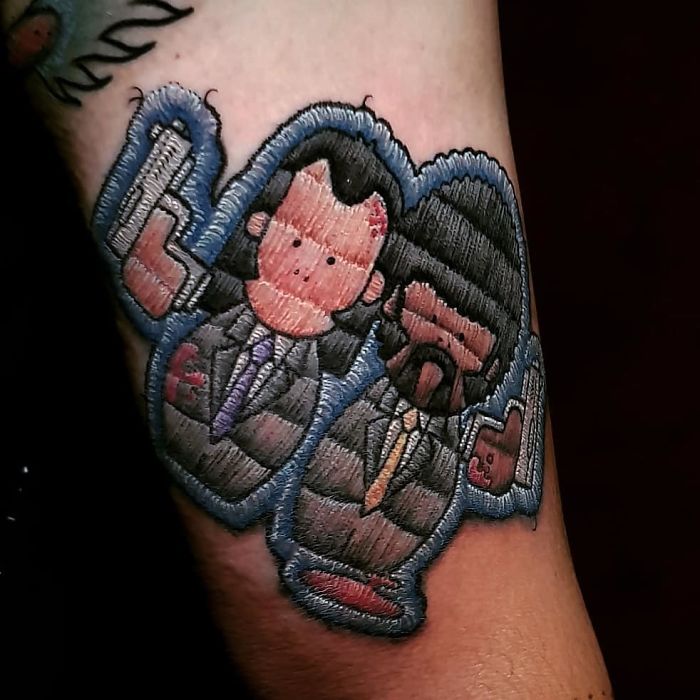 tatuagem editada por Quentin Tarantino