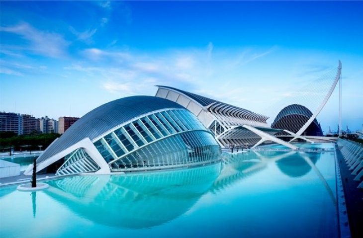 Stad van de Kunst en wetenschap in Valencia, Spanje