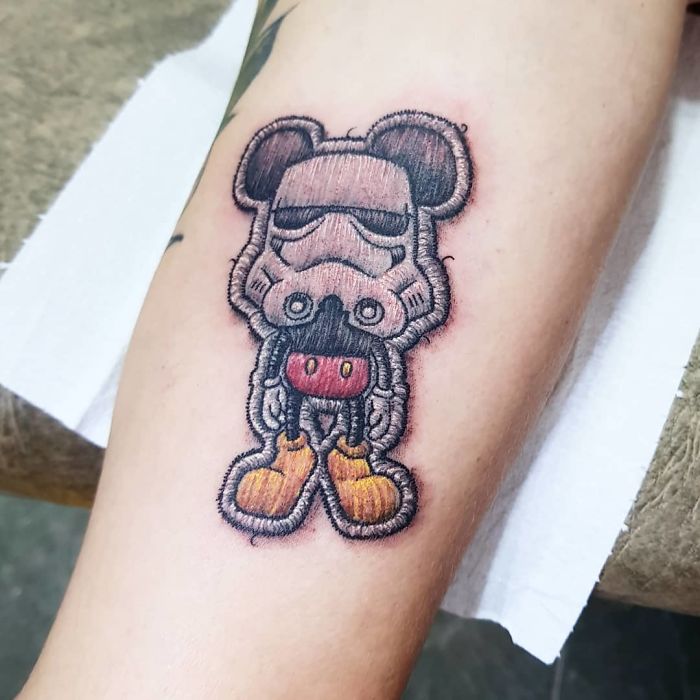 Tatuagem Mickey Mouse